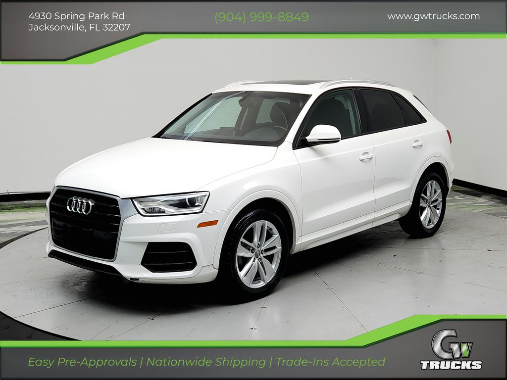 White 2017 Audi Q3 2.0T Premium SUV / Crossover Front-Wheel Drive 6-Speed Automatic