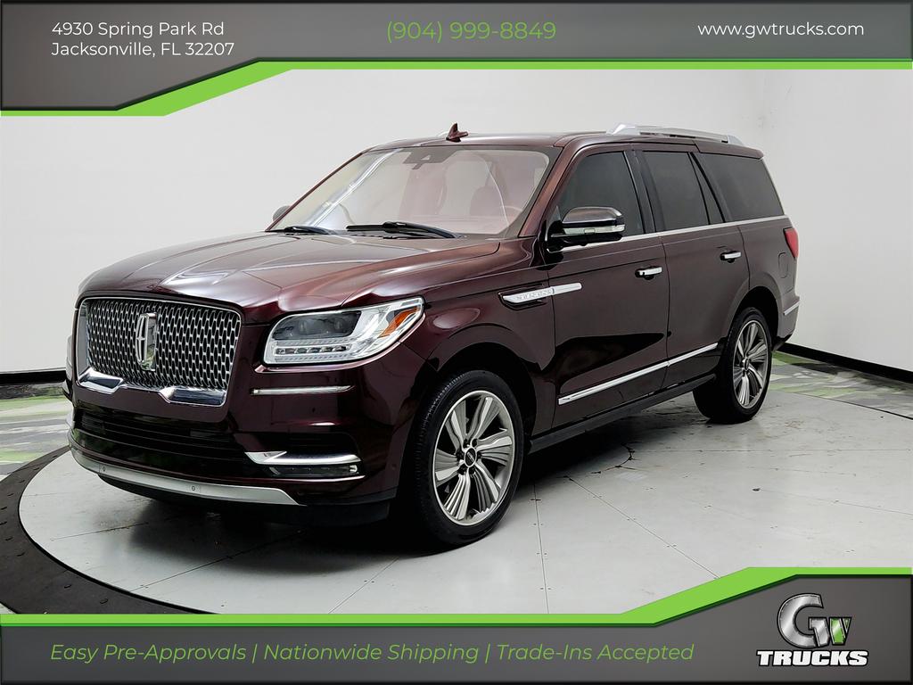 Red (Burgundy) 2018 Lincoln Navigator Reserve 4WD SUV / Crossover Four-Wheel Drive Automatic