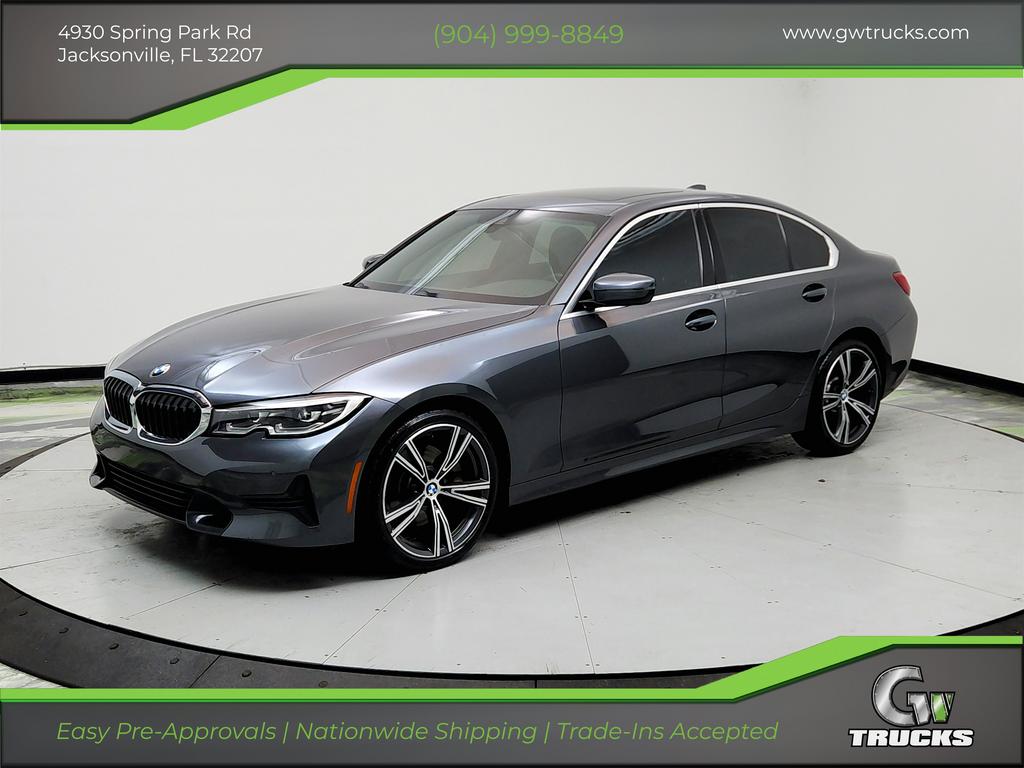 Gray 2020 BMW 3 Series 330i Sedan RWD Sedan Rear-Wheel Drive 8-Speed Automatic