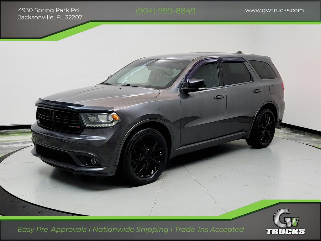 Gray 2014 Dodge Durango R/T RWD SUV / Crossover Rear-Wheel Drive Automatic