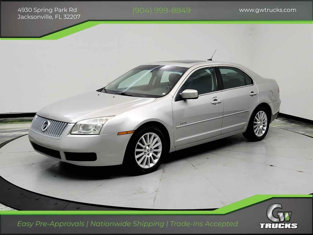 Silver 2008 Mercury Milan V6 Premier Sedan Front-Wheel Drive Automatic