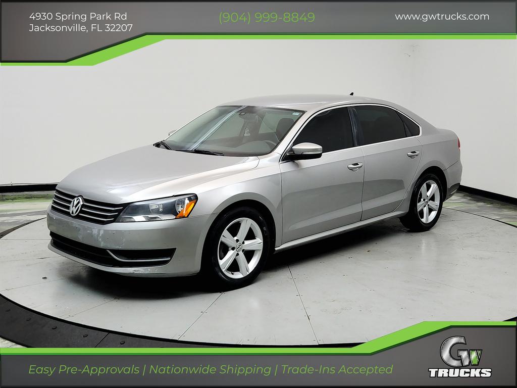 Aluminum 2013 Volkswagen Passat SE Sedan Front-Wheel Drive Automatic