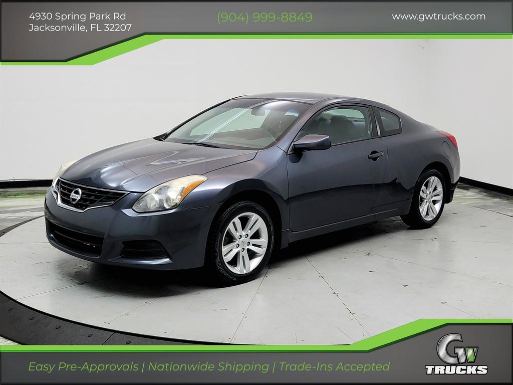 Gray 2010 Nissan Altima Coupe 2.5 S Coupe Front-Wheel Drive Automatic