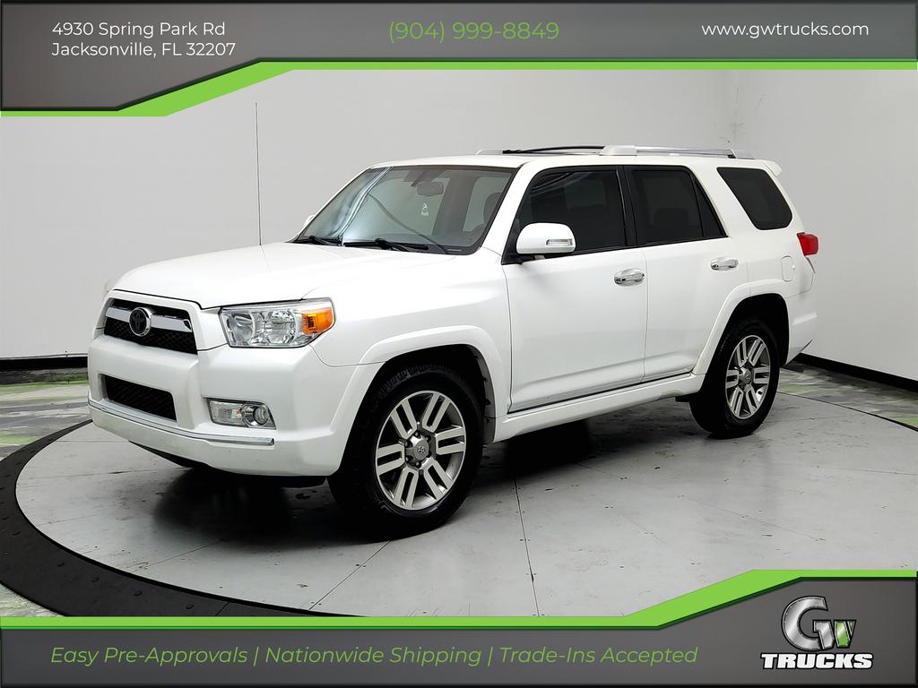 White 2010 Toyota 4Runner Limited SUV / Crossover 4X2 Automatic