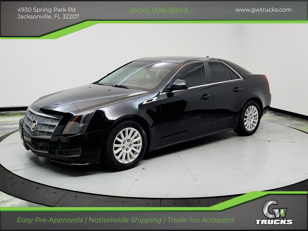 Black 2011 Cadillac CTS 3.0L Luxury RWD Sedan Rear-Wheel Drive 6-Speed Automatic