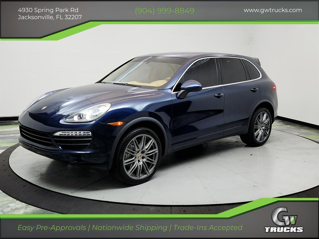 Blue 2014 Porsche Cayenne SUV / Crossover All-Wheel Drive 8-Speed Automatic