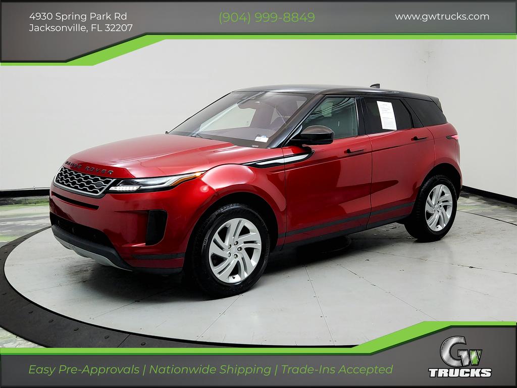 Red 2020 Land Rover Range Rover Evoque P250 S AWD SUV / Crossover All-Wheel Drive Automatic