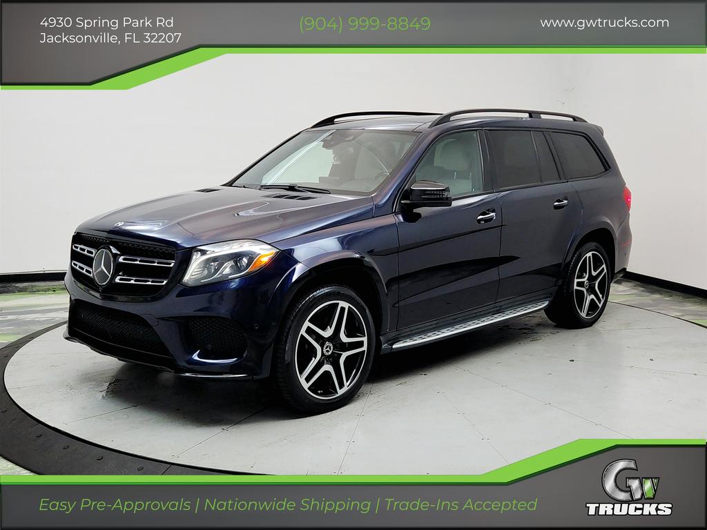 Blue 2019 Mercedes-Benz GLS SUV / Crossover All-Wheel Drive Automatic