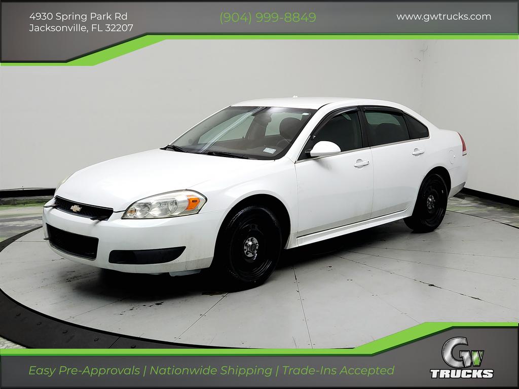 White 2014 Chevrolet Impala Limited Sedan Front-Wheel Drive Automatic
