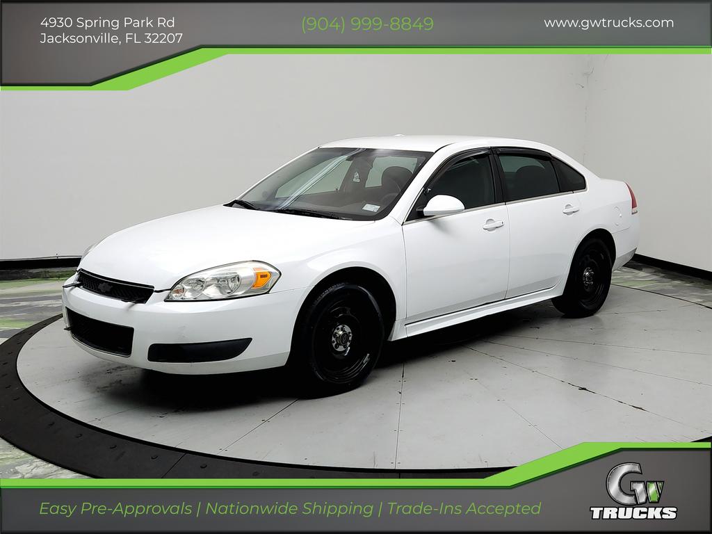 White 2016 Chevrolet Impala Limited Sedan Front-Wheel Drive Automatic