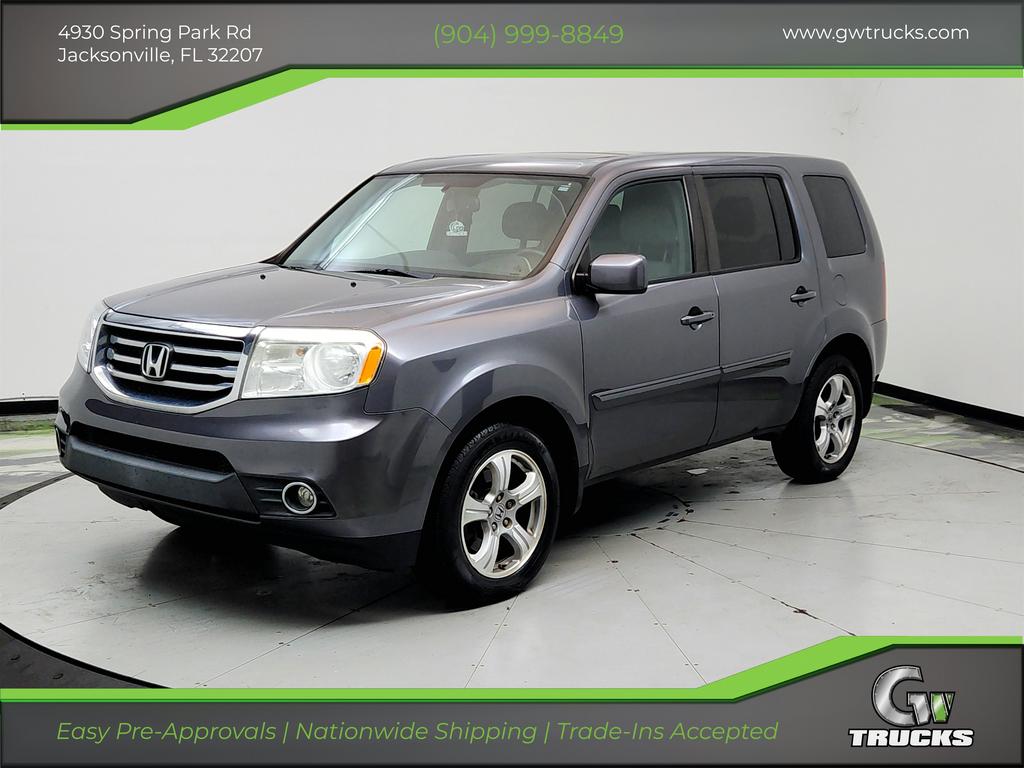 Gray 2015 Honda Pilot SUV / Crossover Front-Wheel Drive Automatic
