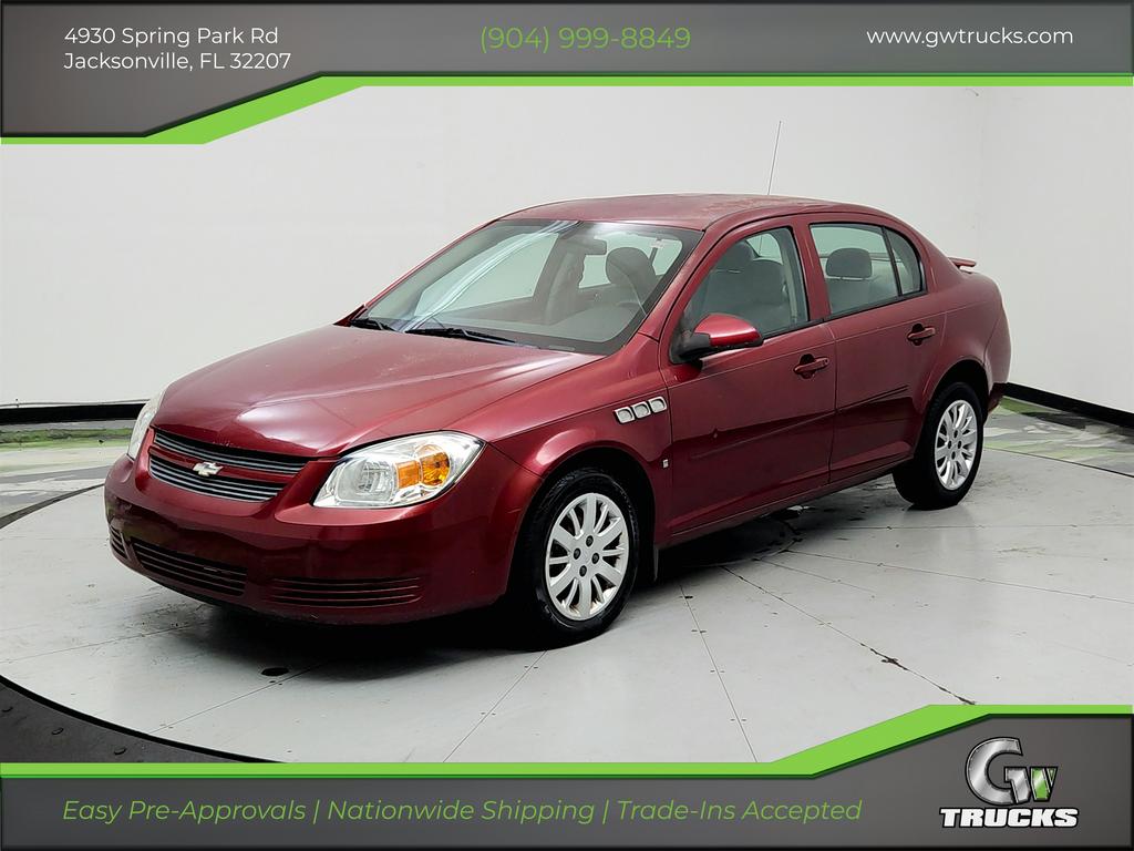 Red 2009 Chevrolet Cobalt Sedan Front-Wheel Drive Automatic