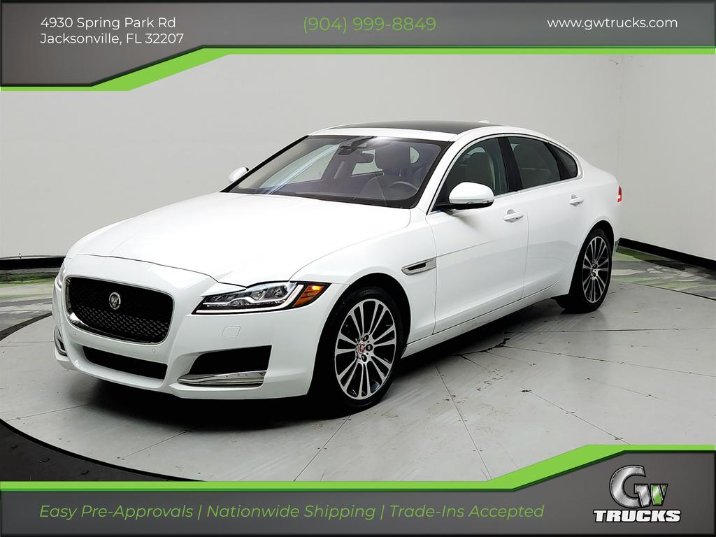 White 2020 Jaguar XF Sedan All-Wheel Drive Automatic