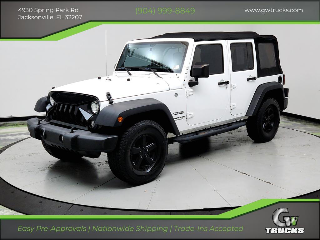 2017 Jeep Wrangler - $13,645