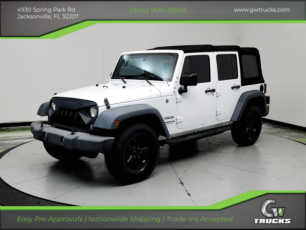 2017 Jeep Wrangler - $14,850