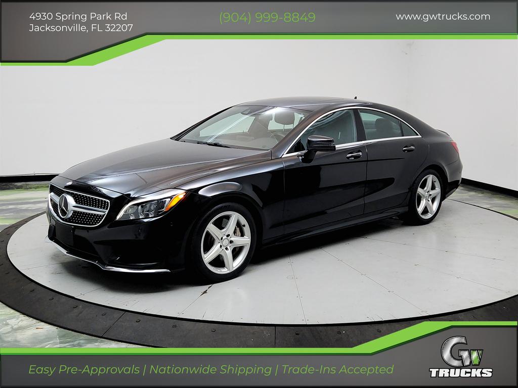 Black 2016 Mercedes-Benz CLS Sedan All-Wheel Drive Automatic