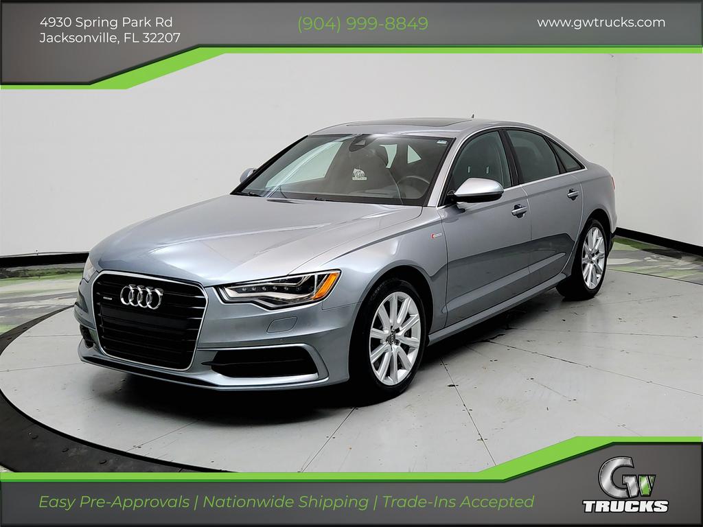 Aluminum 2015 Audi A6 Sedan All-Wheel Drive Automatic