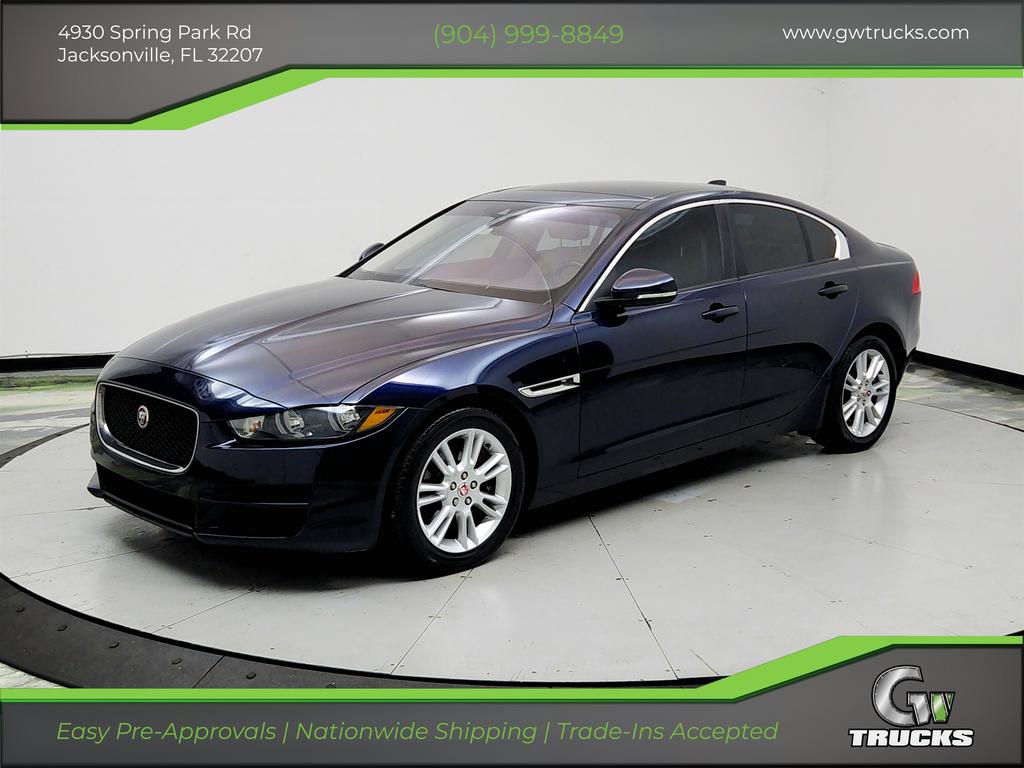 Blue 2018 Jaguar XE Sedan Rear-Wheel Drive Automatic