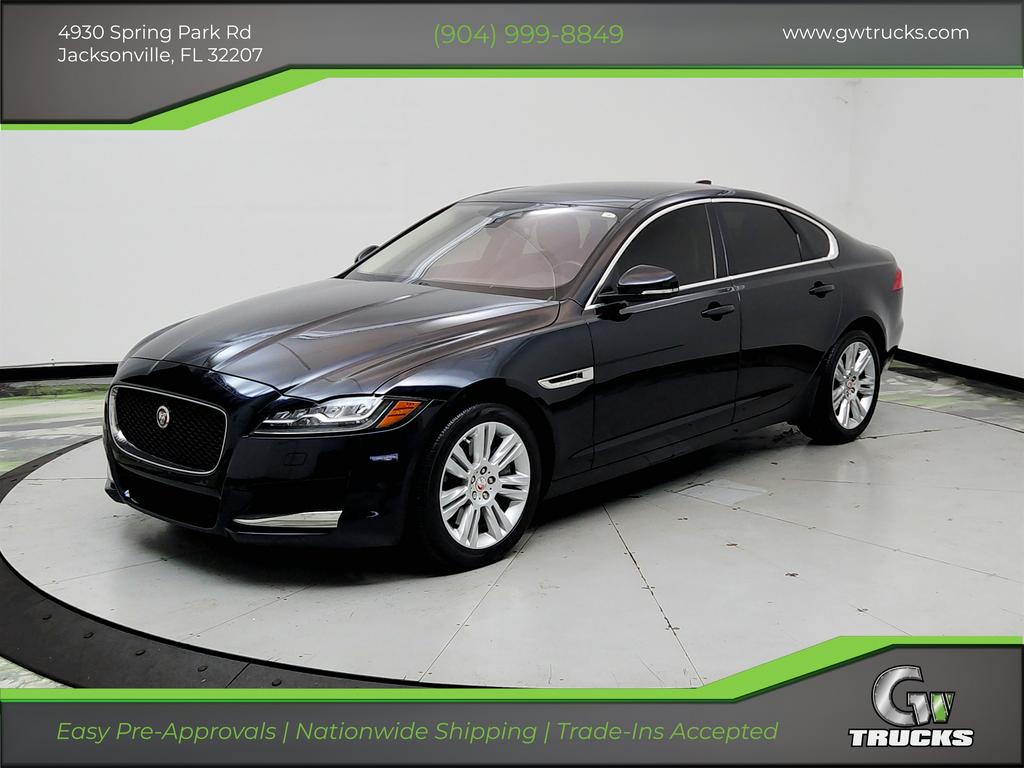 Black 2016 Jaguar XF Sedan All-Wheel Drive Automatic