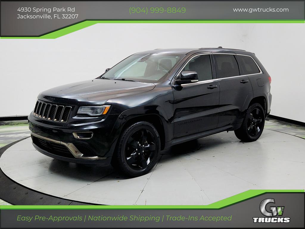 Black 2016 Jeep Grand Cherokee SUV / Crossover 4X2 Automatic