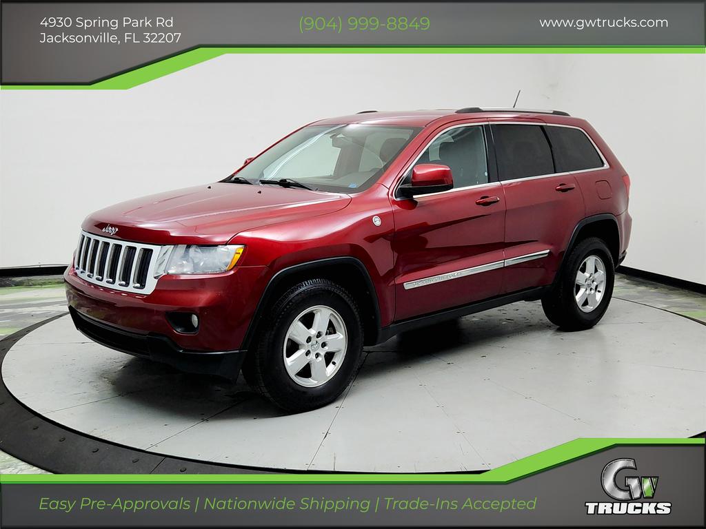 Red 2013 Jeep Grand Cherokee SUV / Crossover Four-Wheel Drive Automatic