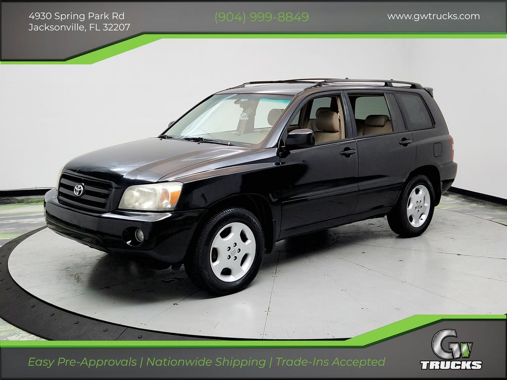 Gray 2006 Toyota Highlander SUV / Crossover All-Wheel Drive Automatic