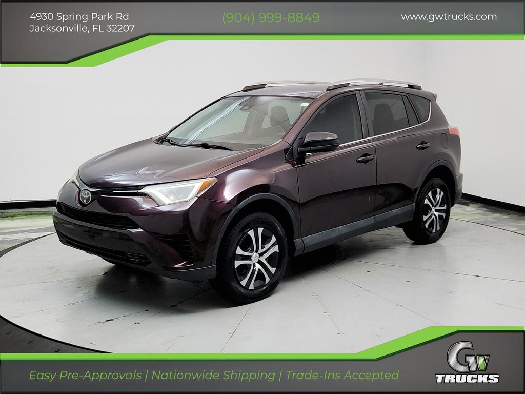 Purple 2018 Toyota RAV4 SUV / Crossover Front-Wheel Drive Automatic