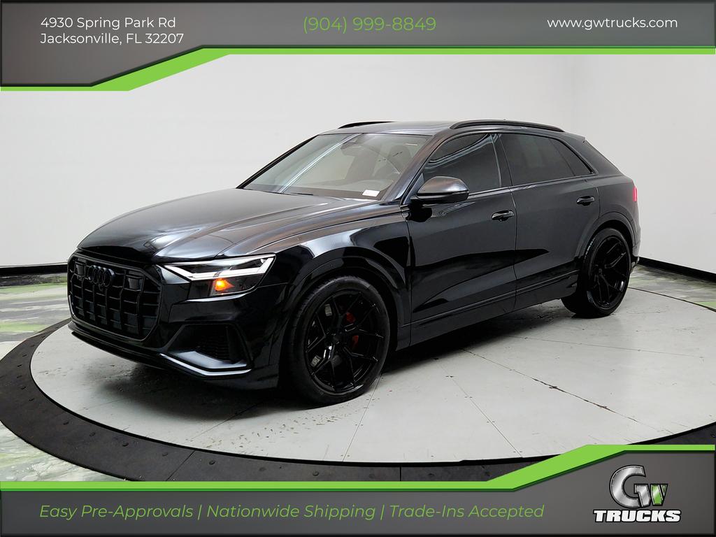 Black 2021 Audi SQ8 SUV / Crossover All-Wheel Drive Automatic