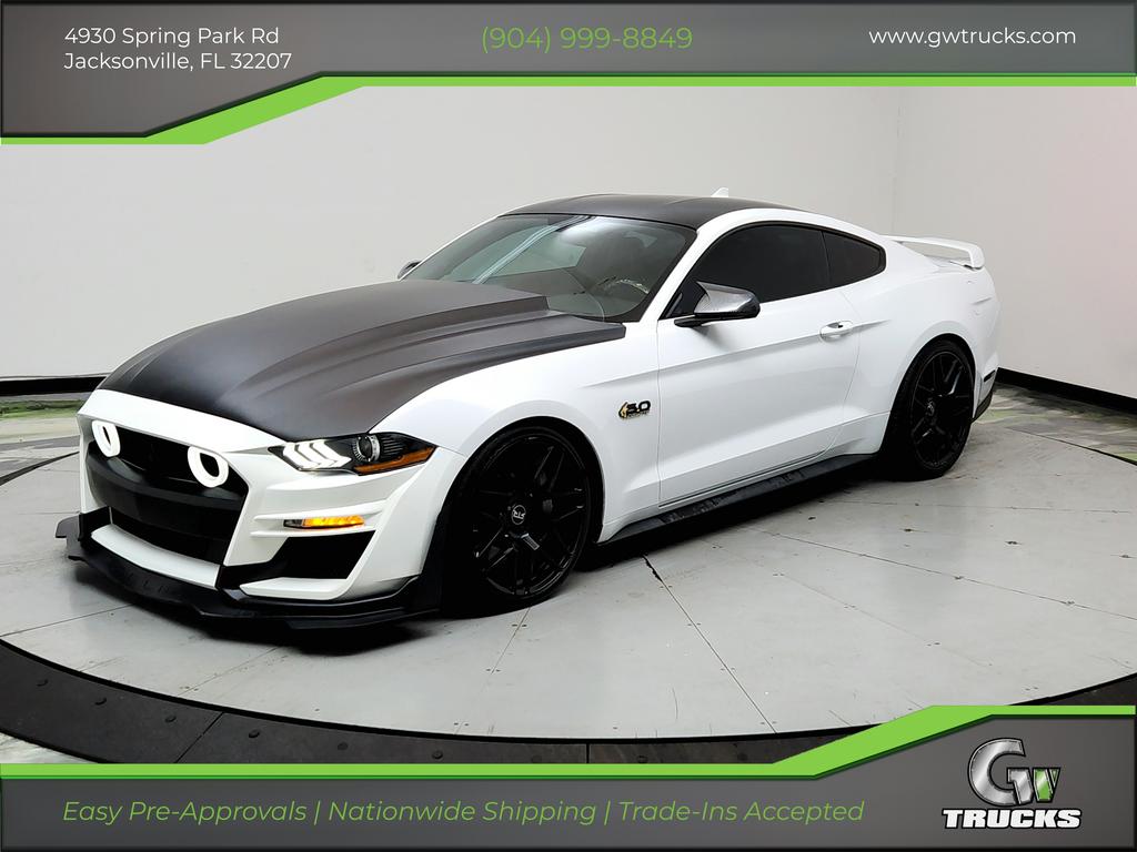 White 2020 Ford Mustang Coupe Rear-Wheel Drive 10-Speed Automatic