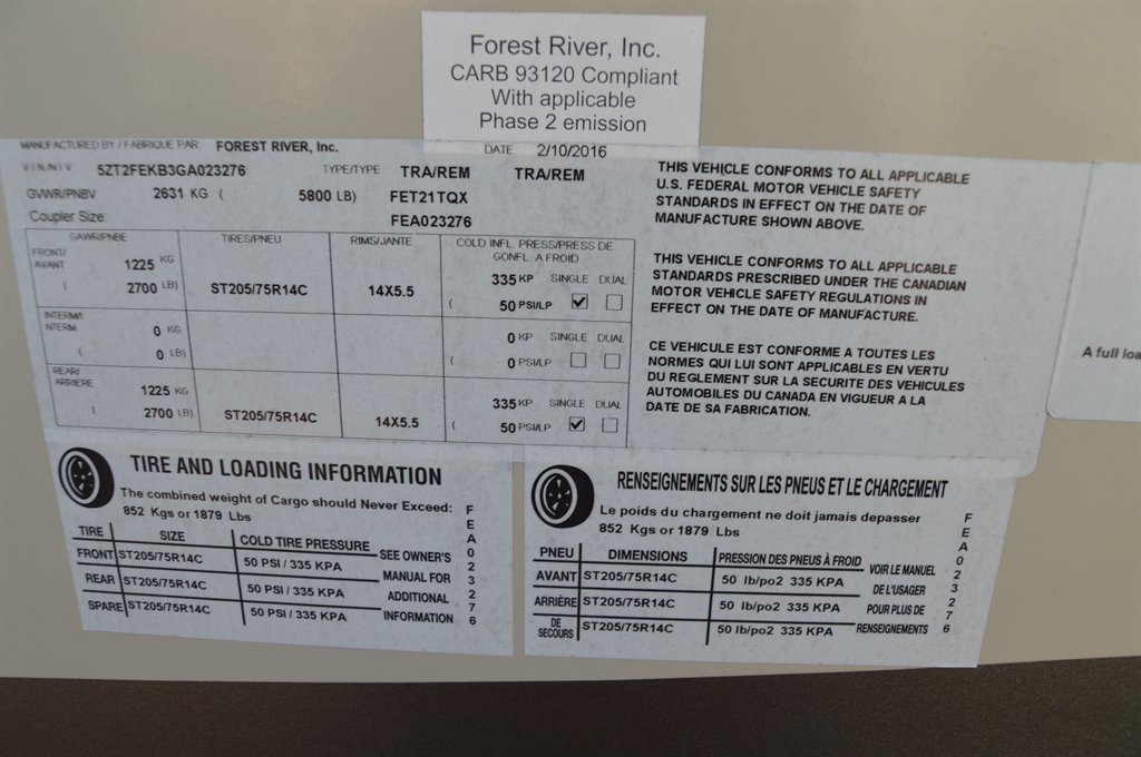 2016 Forest River Freedom Express - $12,995