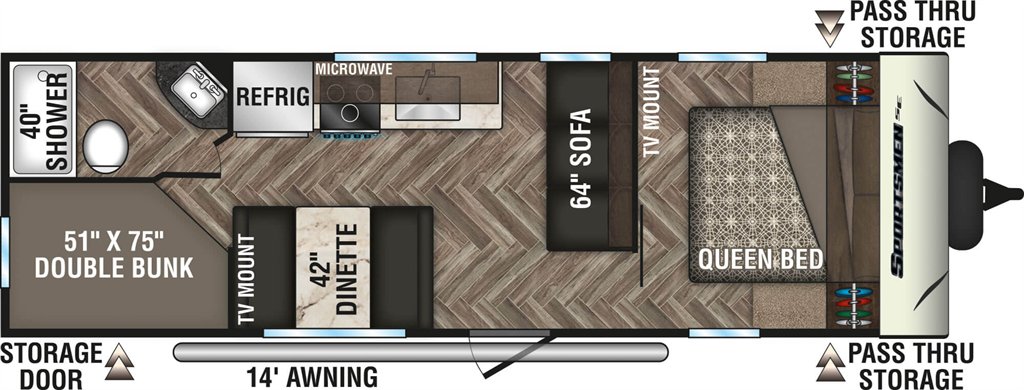 2020 Kz-rv Sportsmen - $11,995