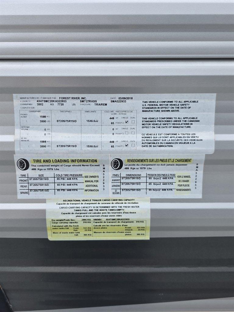 2019 Forest River Salem Towables - $14,500