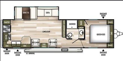 2019 Forest River  Salem 27rkss - $14,500