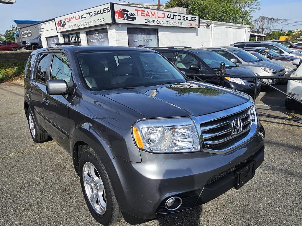 Gray 2013 Honda Pilot EX-L with DVD 4WD SUV / Crossover Four-Wheel Drive Automatic