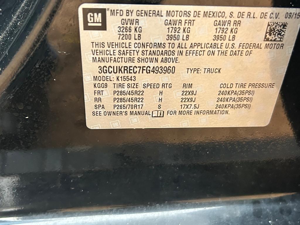2015 Chevrolet Silverado