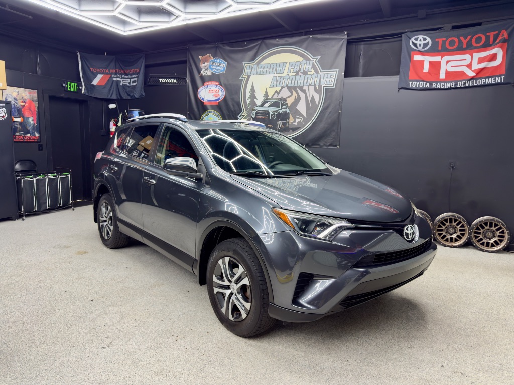 Gray 2016 Toyota RAV4 LE SUV / Crossover Front-Wheel Drive Automatic
