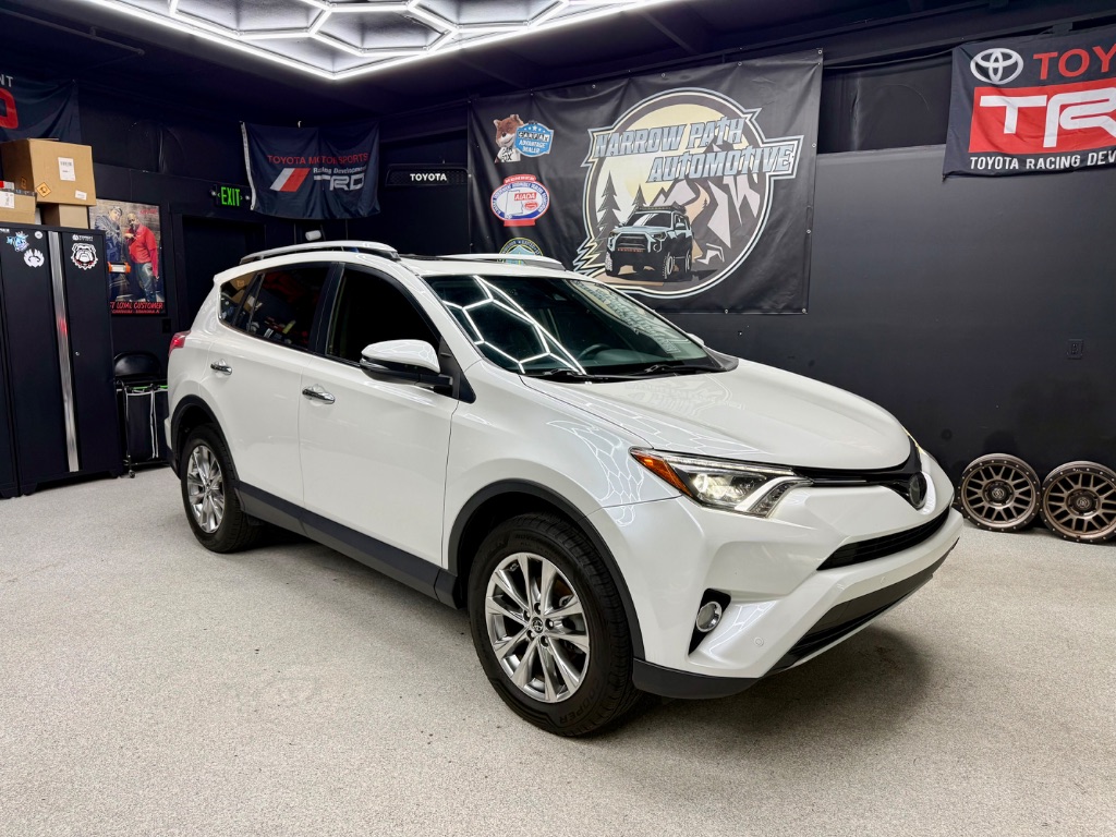 White 2016 Toyota RAV4 Limited SUV / Crossover Front-Wheel Drive Automatic