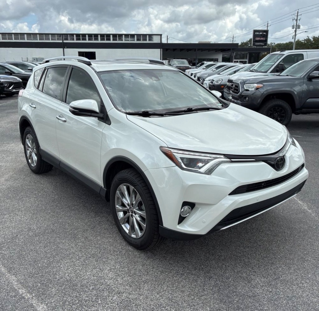 White 2016 Toyota RAV4 Limited SUV / Crossover Front-Wheel Drive Automatic