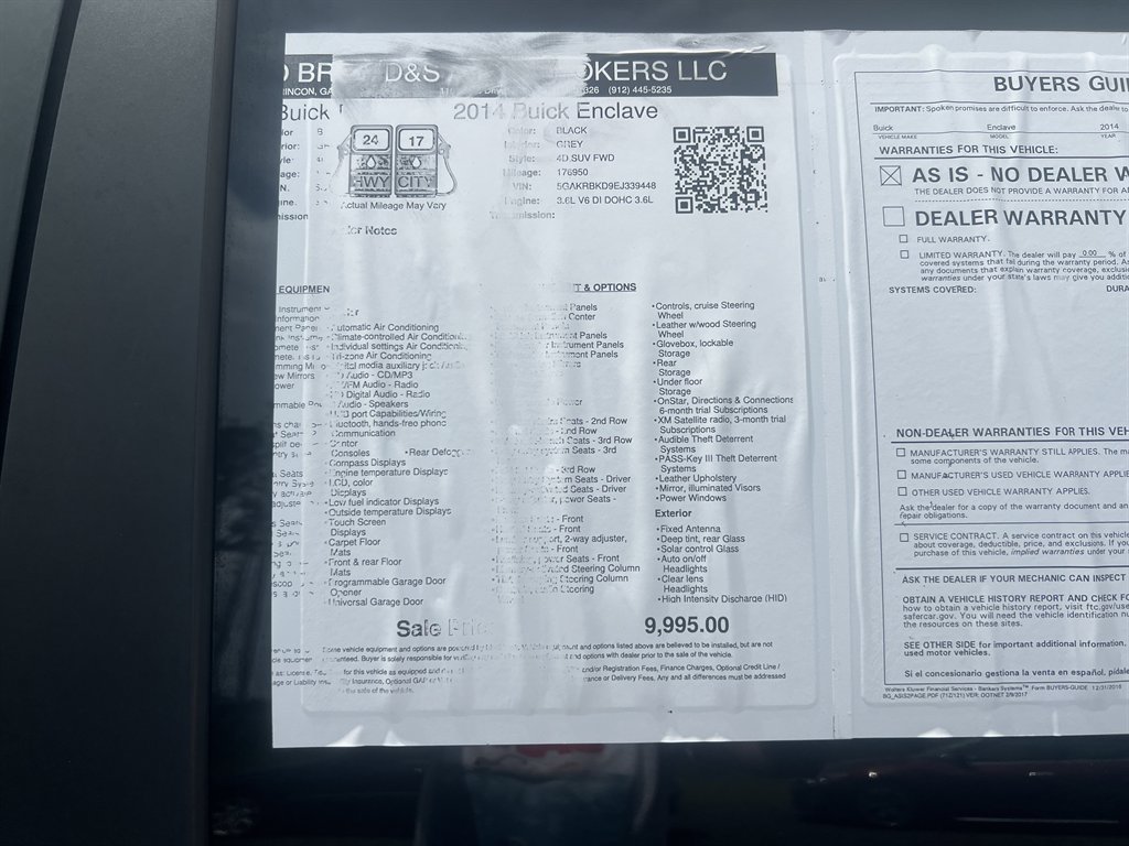 2014 Buick Enclave Leather photo