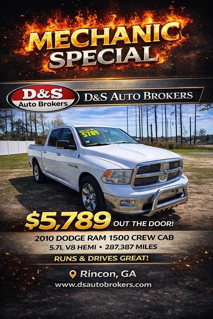 2010 Dodge RAM 1500 SLT Crew Cab RWD