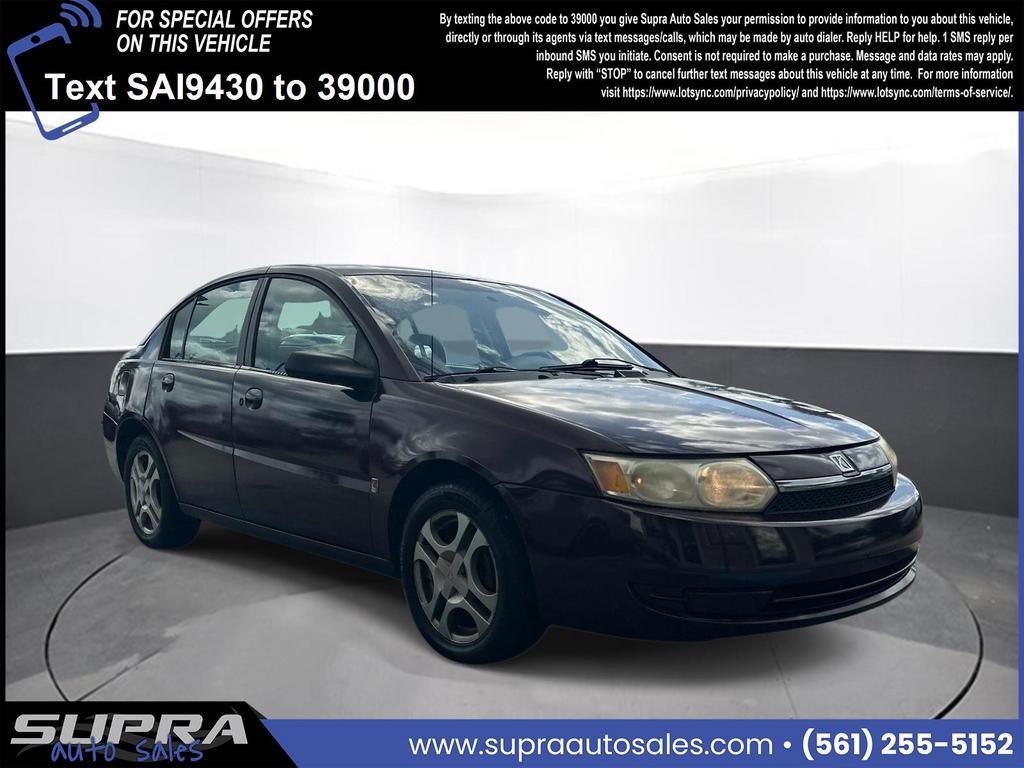 2003 Saturn Ion - $3,995