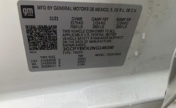 2022 Chevrolet Silverado Ltd - $24,995