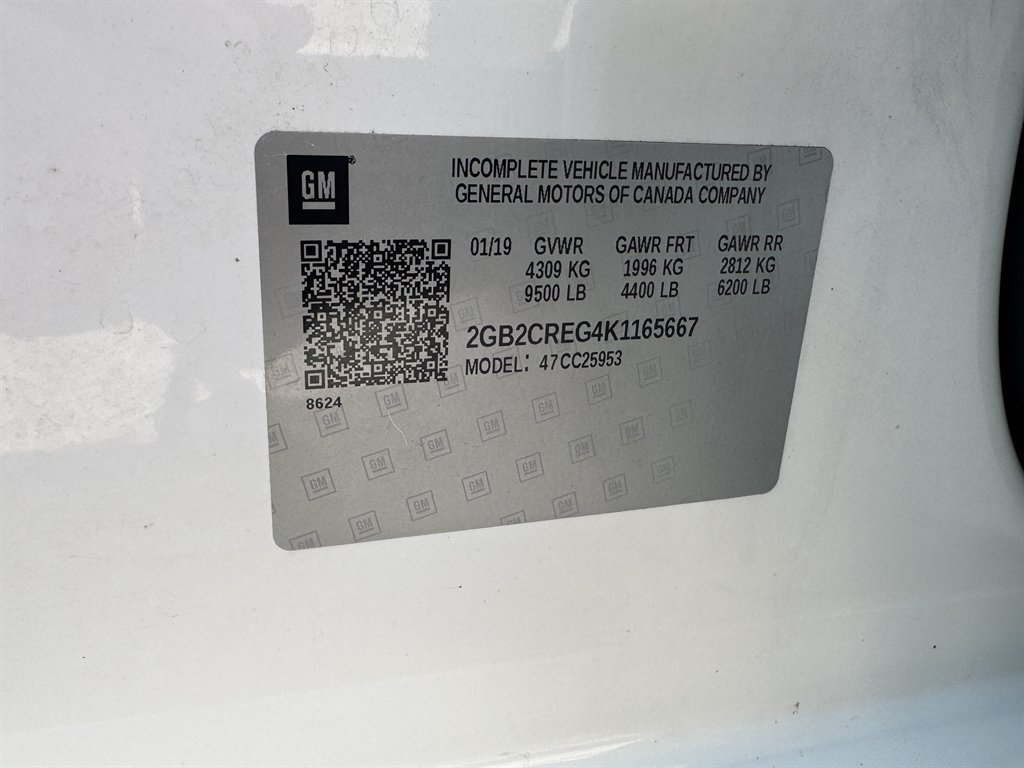 2019 Chevrolet Express - $20,495