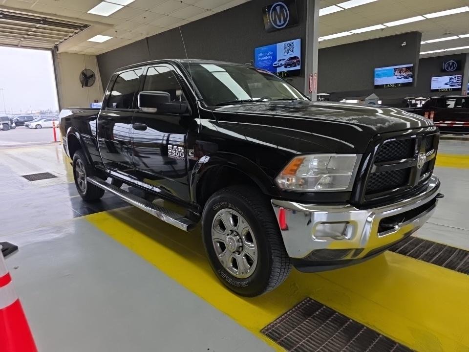 Black 2014 RAM 2500 SLT Crew Cab 4WD Pickup Truck Four-Wheel Drive Automatic