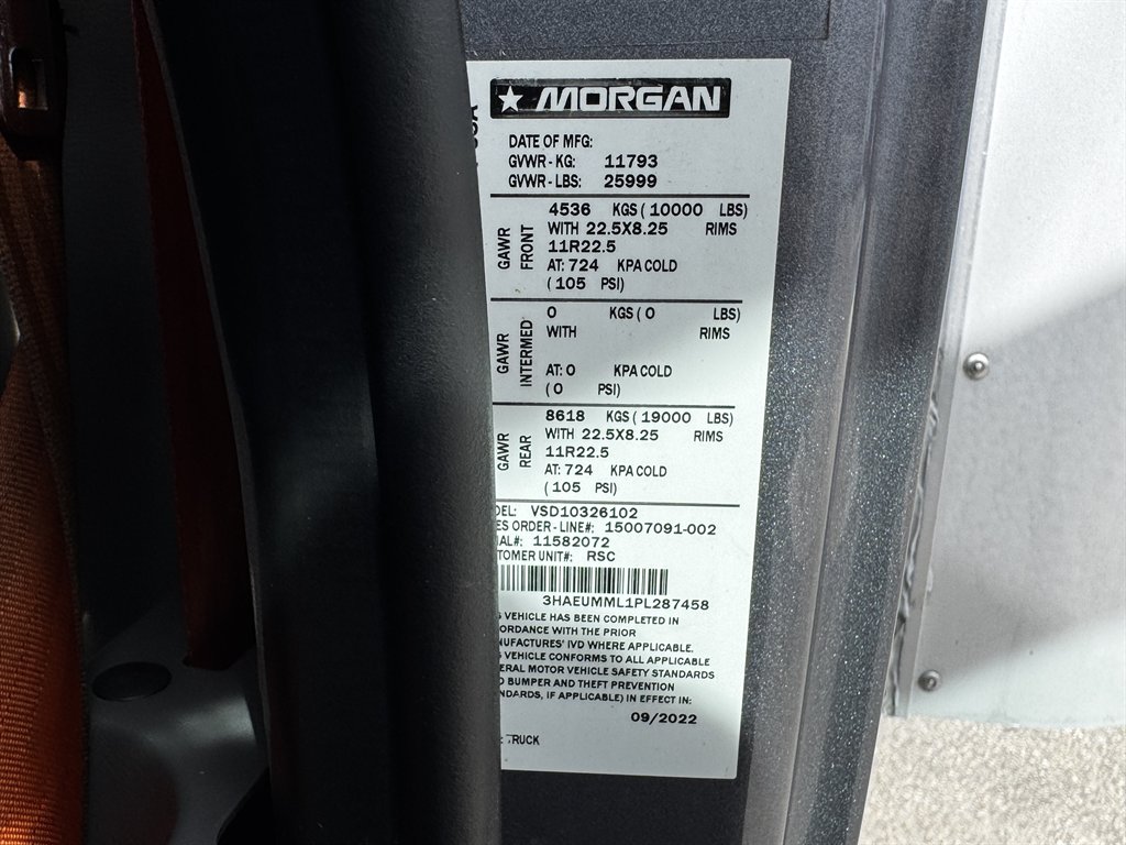 2023 International Mv607 - $41,995