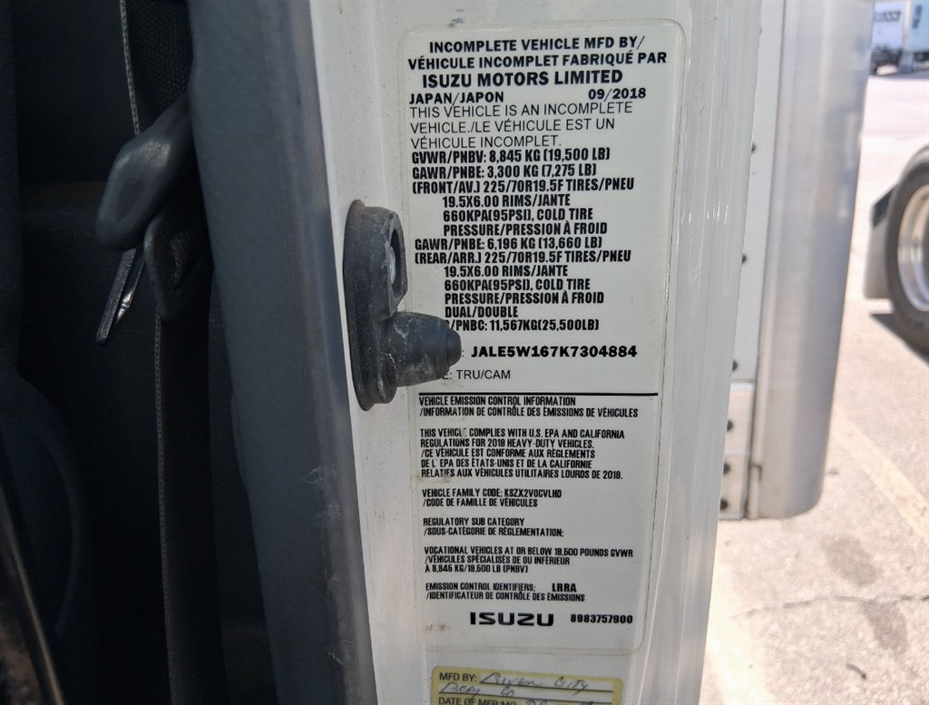 2019 Isuzu Nrr - $31,995