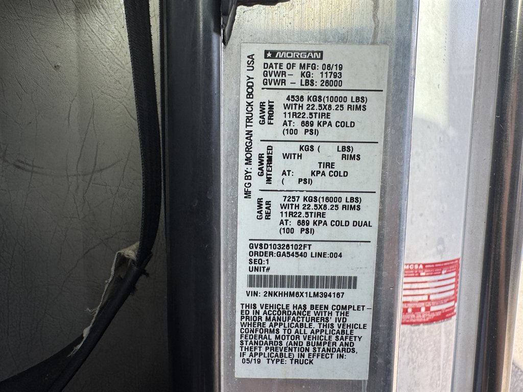 2020 Kenworth T370 - $31,995