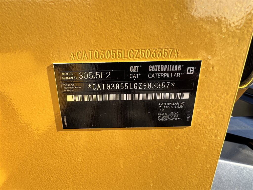 2025 Caterpillar 305.5 E2 CR - $71,995