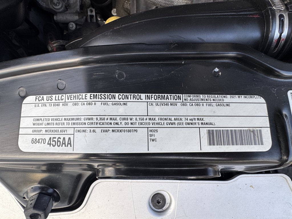 2021 Ram ProMaster 3500 - $29,995