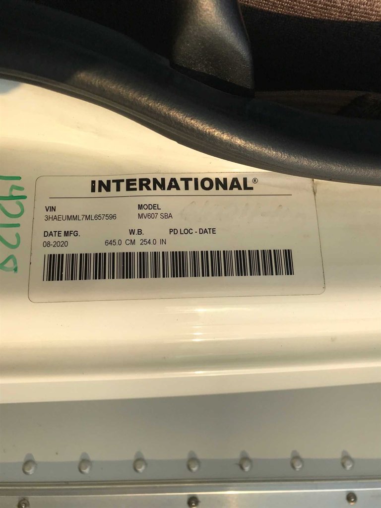 2021 International Mv607 - $35,995